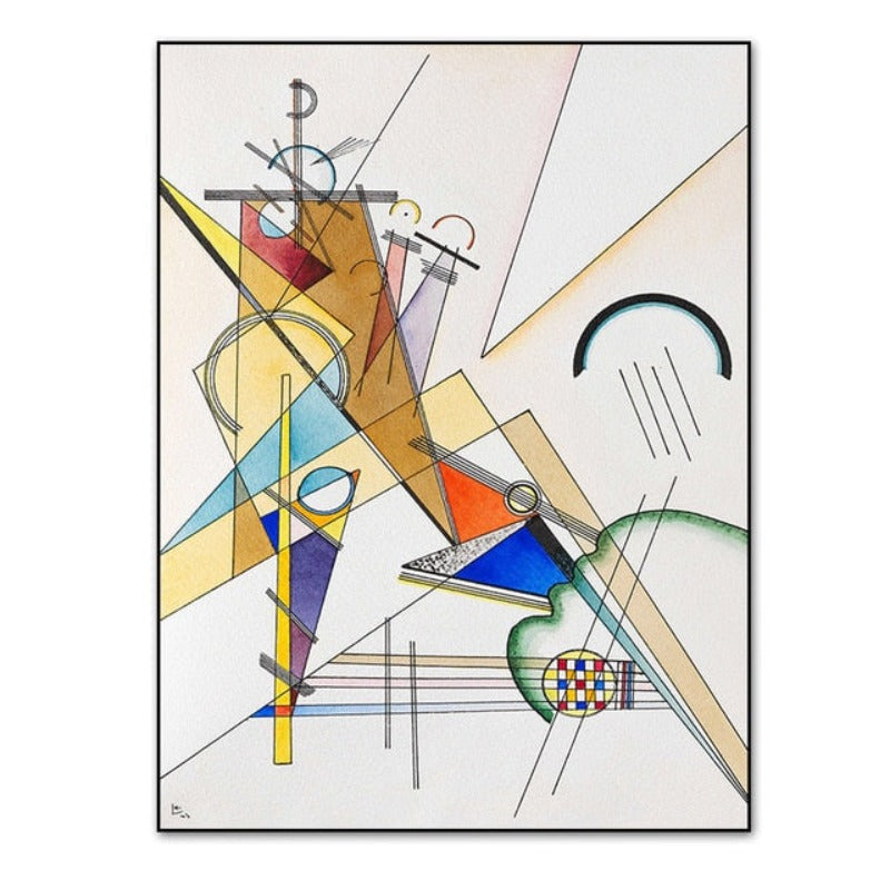Vintage Wassily Kandinsky - Leinwandbild