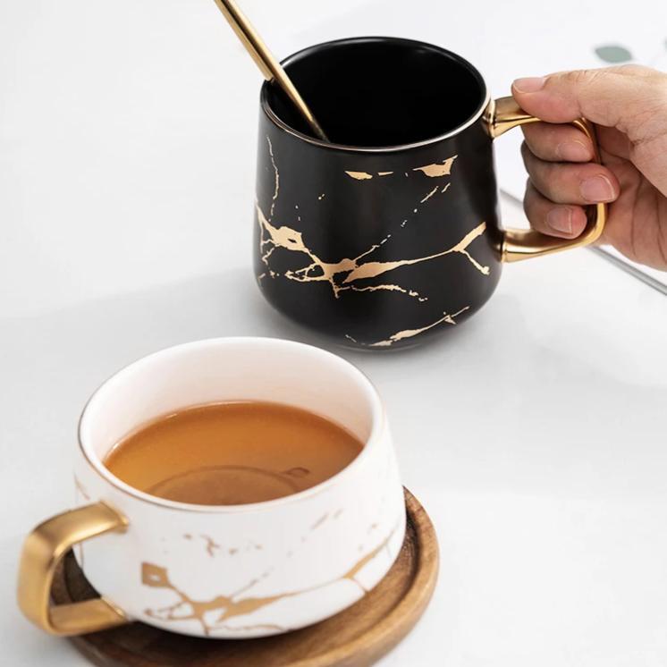 Kintsugi Nordic Ceramic Tall Mug | Brehn