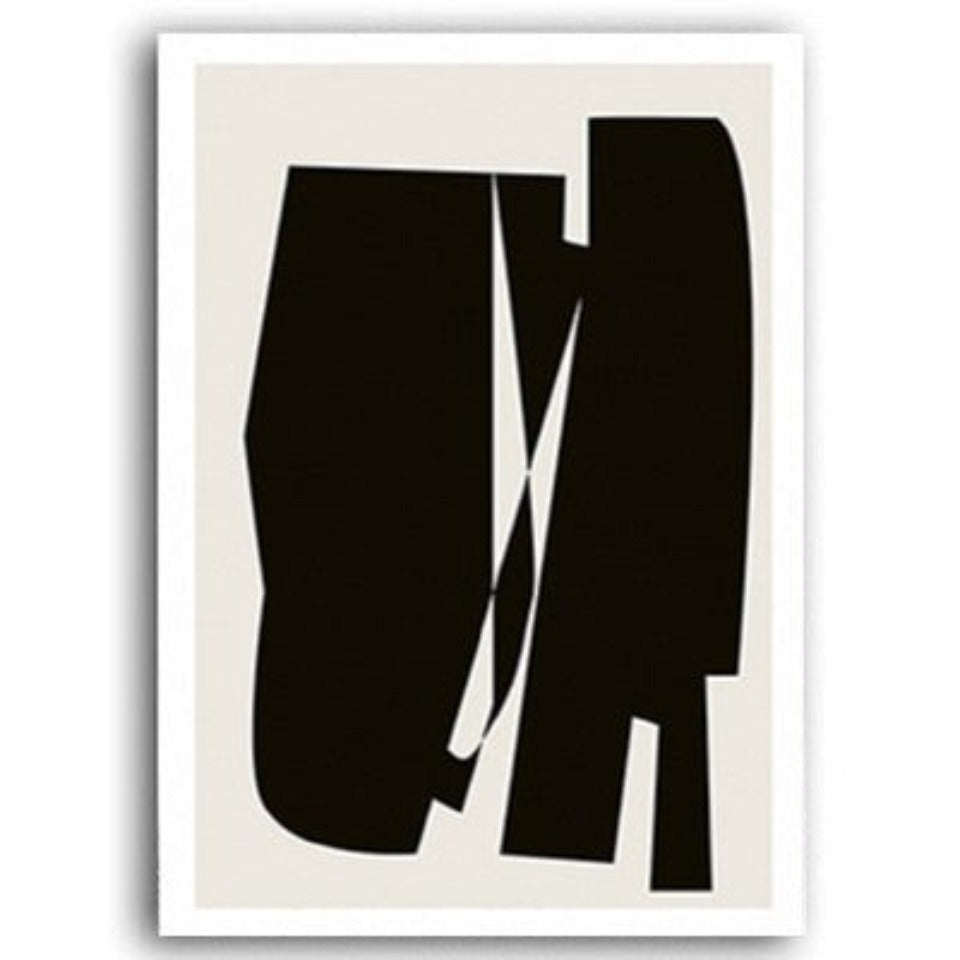 Skandinavische Moderne Kunst – Leinwandgemälde