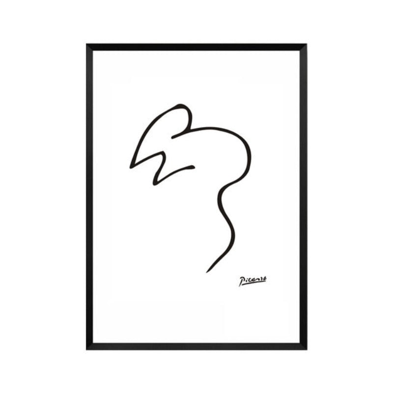 Tierskizzen - Leinwand Wandkunst Gemälde