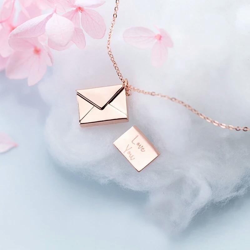 Love Letter Anhänger Halskette | Brehn