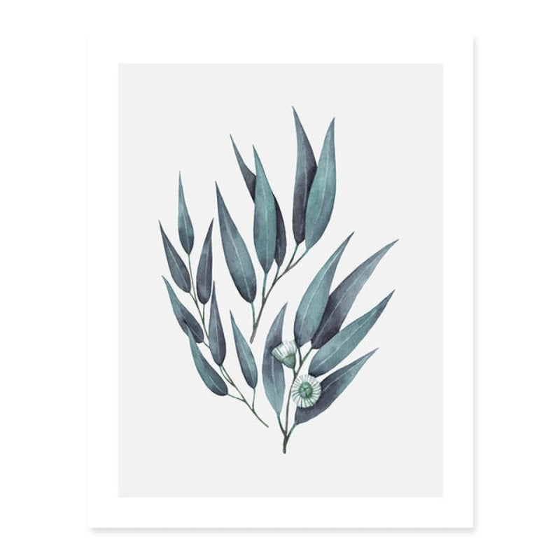 Botanische Blätter Wandkunst Bilder - Leinwand Wandkunst Gemälde