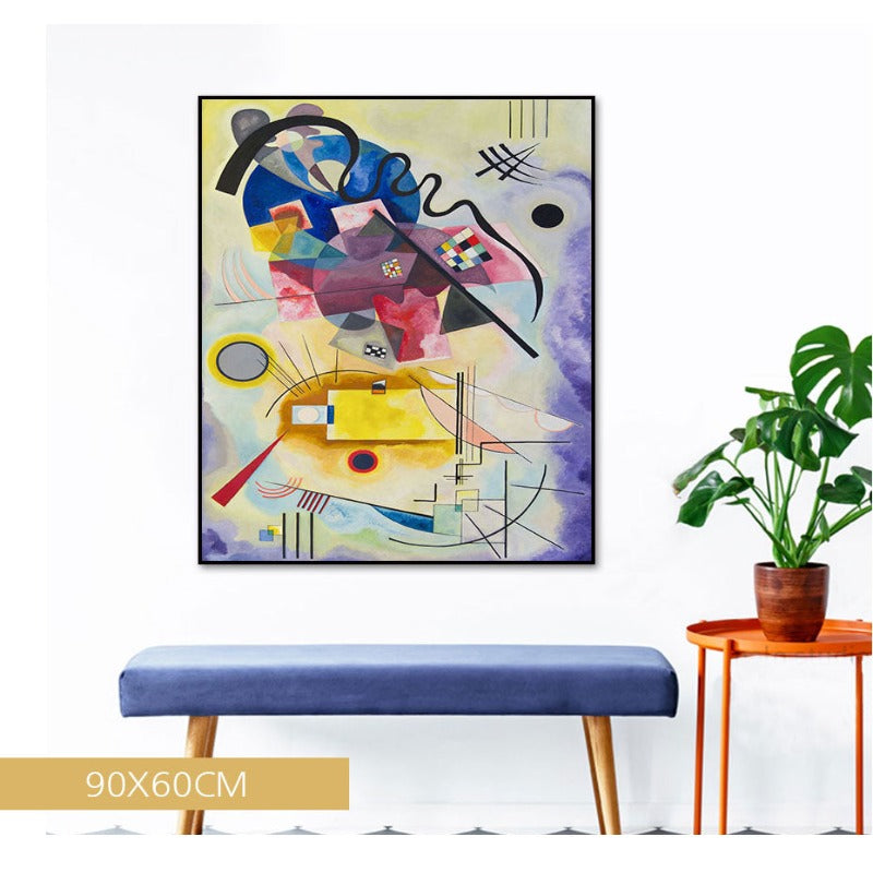 Vintage Wassily Kandinsky - Leinwandbild