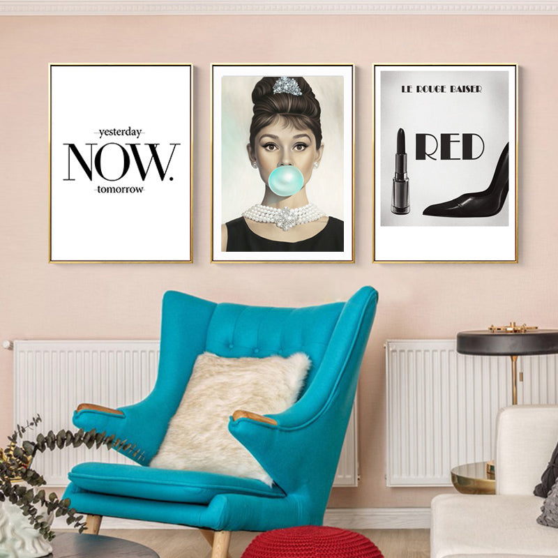 Poster mit inspirierendem Lebenszitat – Leinwandbild