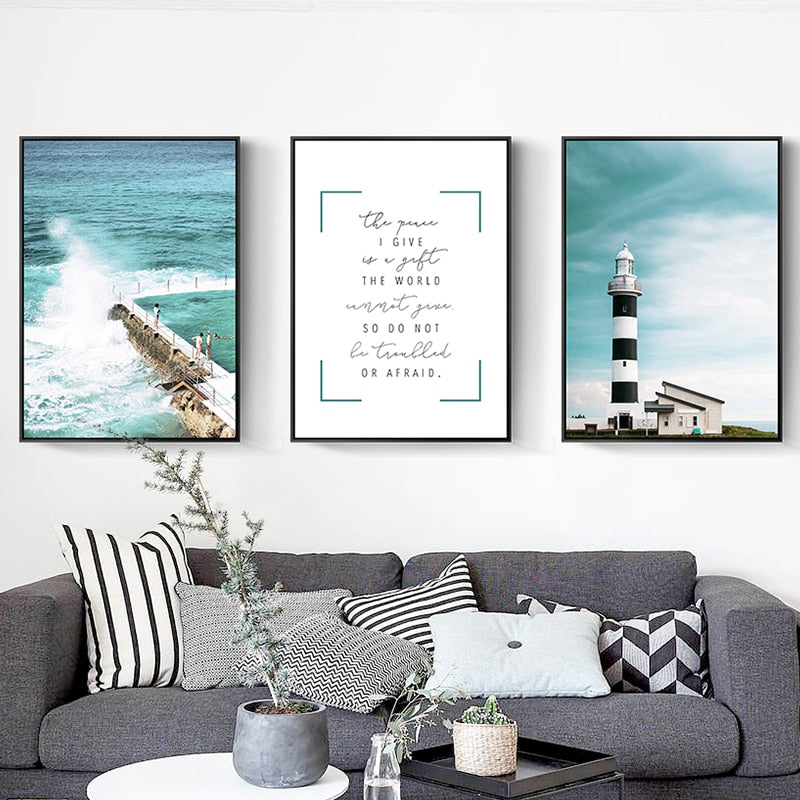 Inspirierende Poster und Drucke - Leinwand Wandkunst Malerei