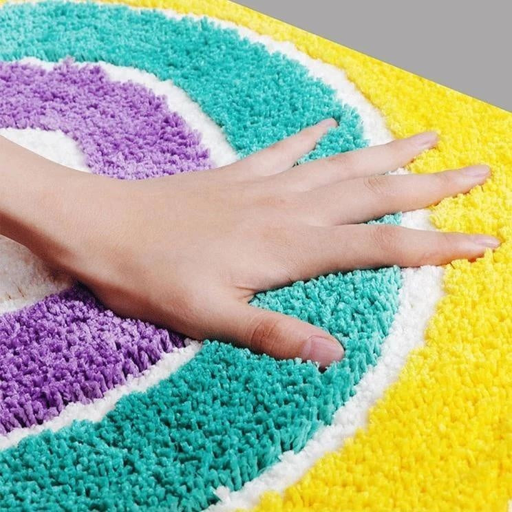 Regenbogen Badezimmermatte | Brehn