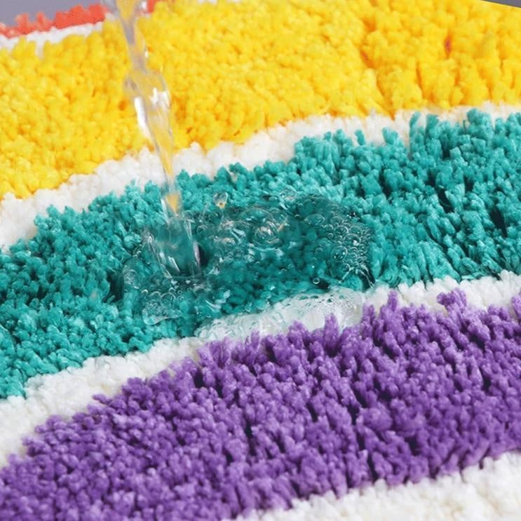 Regenbogen Badezimmermatte | Brehn
