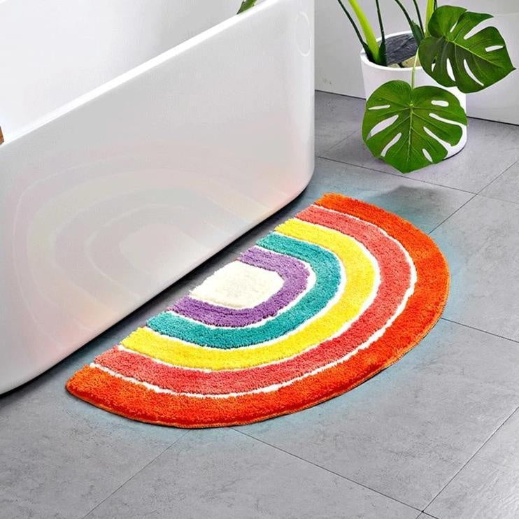 Regenbogen Badezimmermatte | Brehn