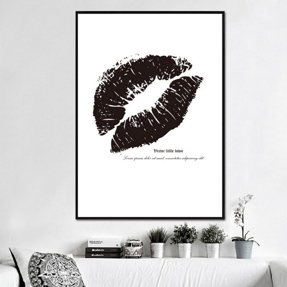 Liebe Herz Wein Drucke Küchenposter - Leinwand Wandkunst Malerei