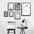 Casual Thought Points-Canvas Wandkunst Malerei