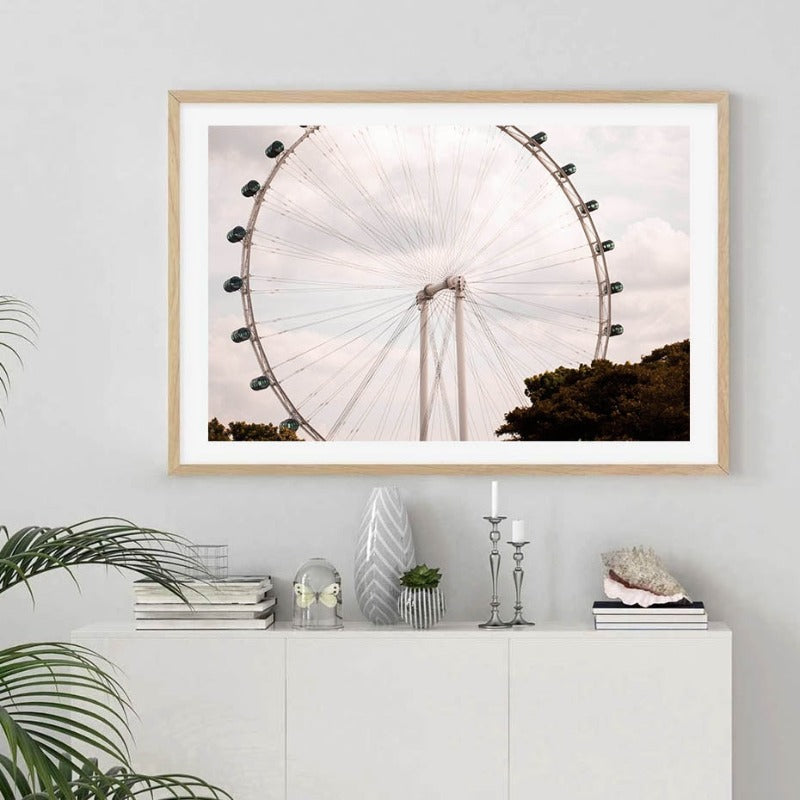 Himmlischer Strand - Leinwand Wandkunst Malerei