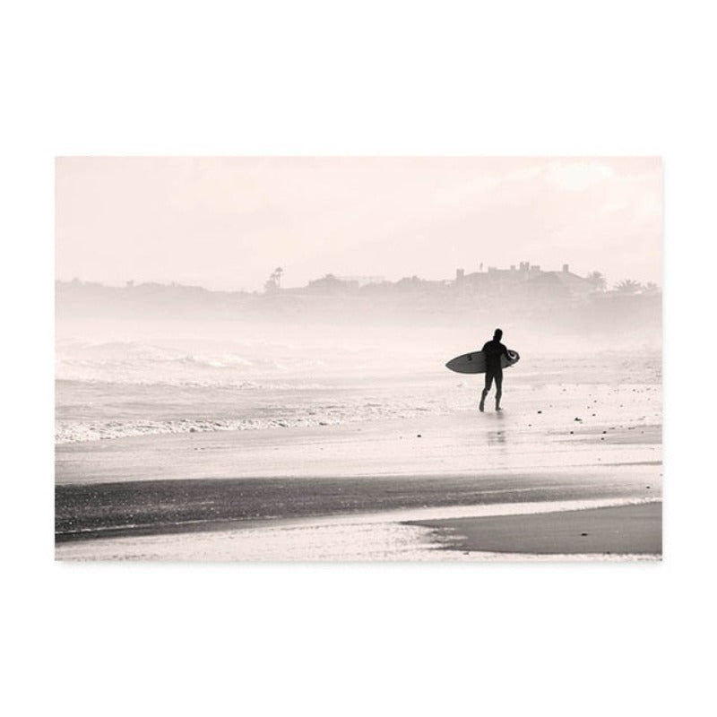 Himmlischer Strand - Leinwand Wandkunst Malerei