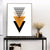 Skandinavische abstrakte geometrische Poster - Leinwandbilder