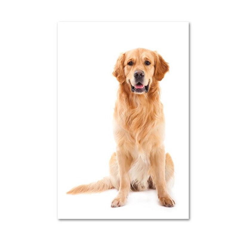 Moderne Hundeposter und -drucke – Leinwandbilder