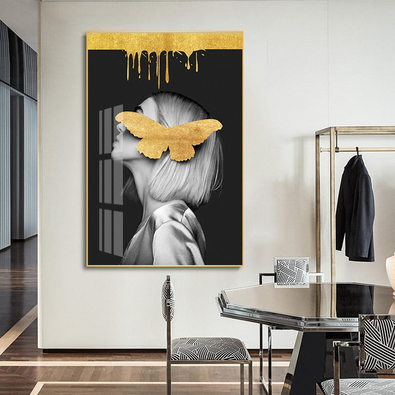 Figuren Bilder Wandkunst - Leinwand Wandkunstgemälde