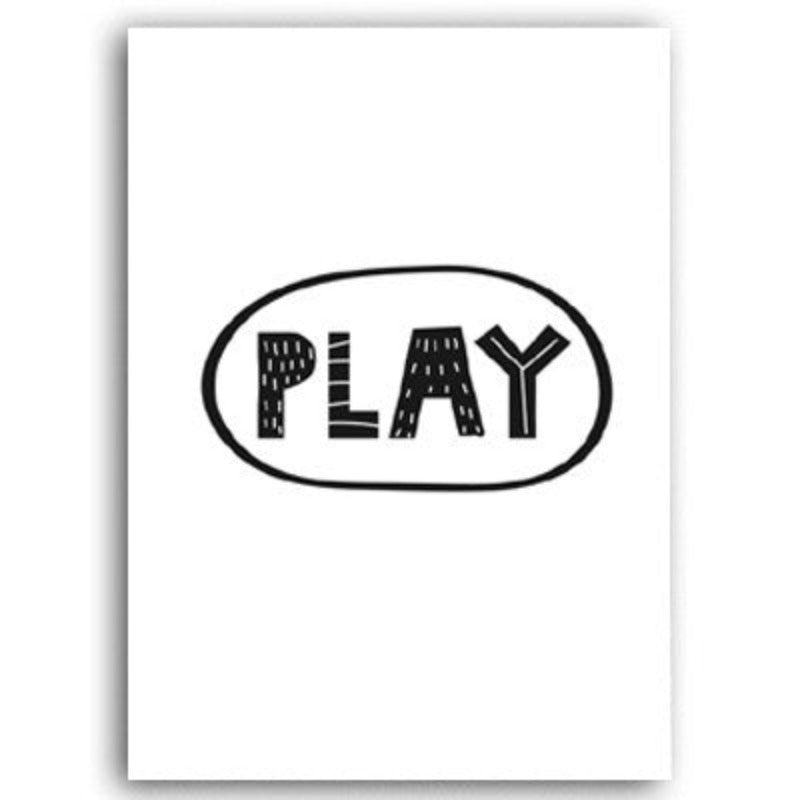 Play Big Dream Big - Canvas Wandkunst Gemälde