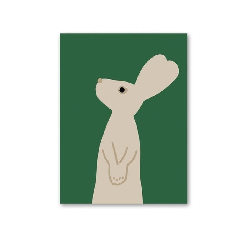 Waldtiere - Leinwandbild