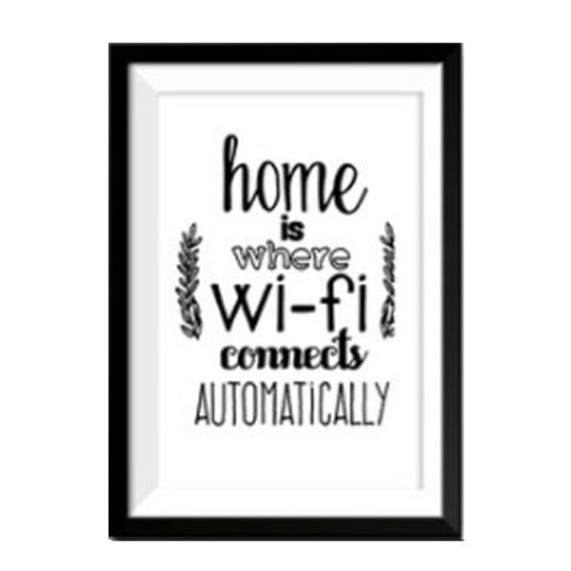 Home Zitate Minimalistisch Nordisch - Canvas Wandkunst Gemälde