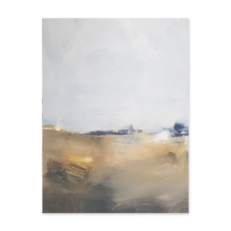 Abstrakte Meereslandschaft - Leinwand Wandkunst Malerei