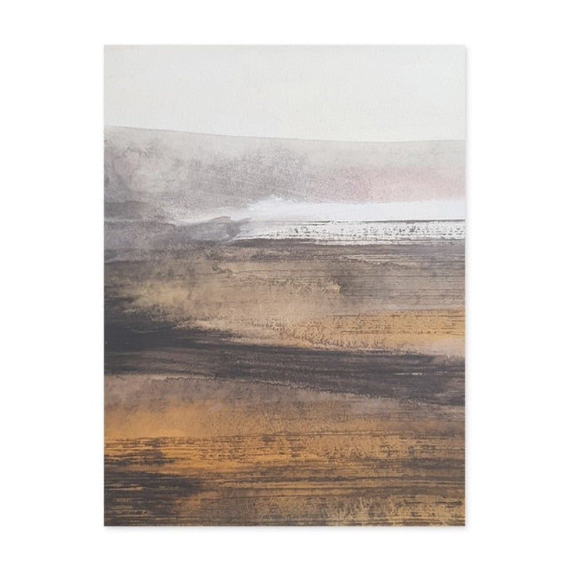 Abstrakte Meereslandschaft - Leinwand Wandkunst Malerei