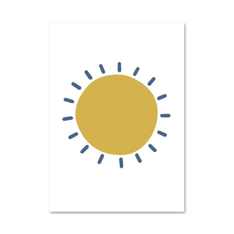 Sonniger Regenbogen – Leinwandbild