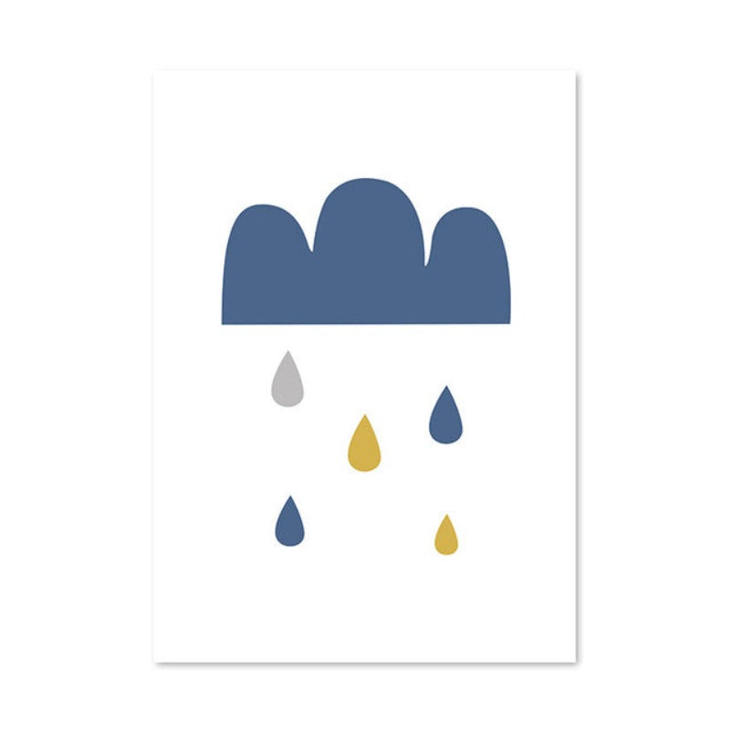 Sonniger Regenbogen – Leinwandbild