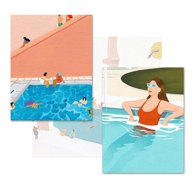 Wandbilder für sommerliche Schwimmpartys – Leinwandbilder