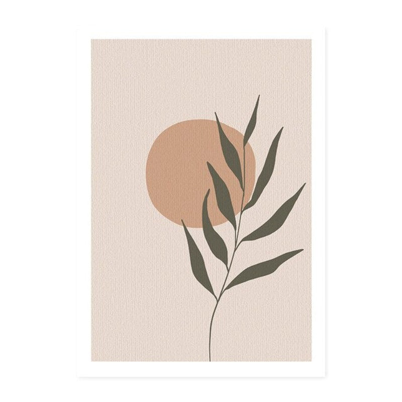 Boho Lifestyle - Leinwand Wandkunst Gemälde