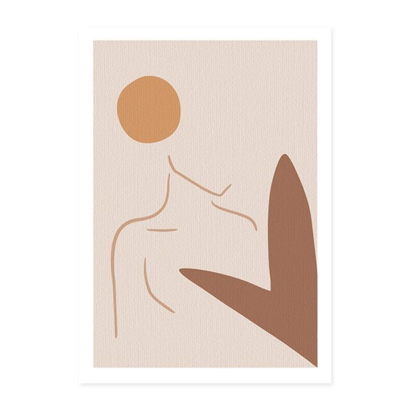 Boho Lifestyle - Leinwand Wandkunst Gemälde