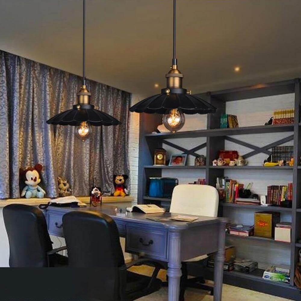 Eisen Vintage Loft Stil Hängende Lampe