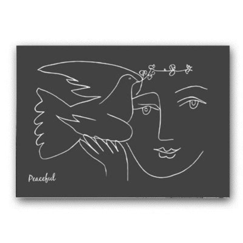 Vintage abstrakte Matisse Linienfigur minimalistisch Europa