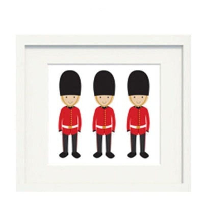 London Bus Thema Kinderzimmer Dekor - Leinwand Wandkunst Malerei