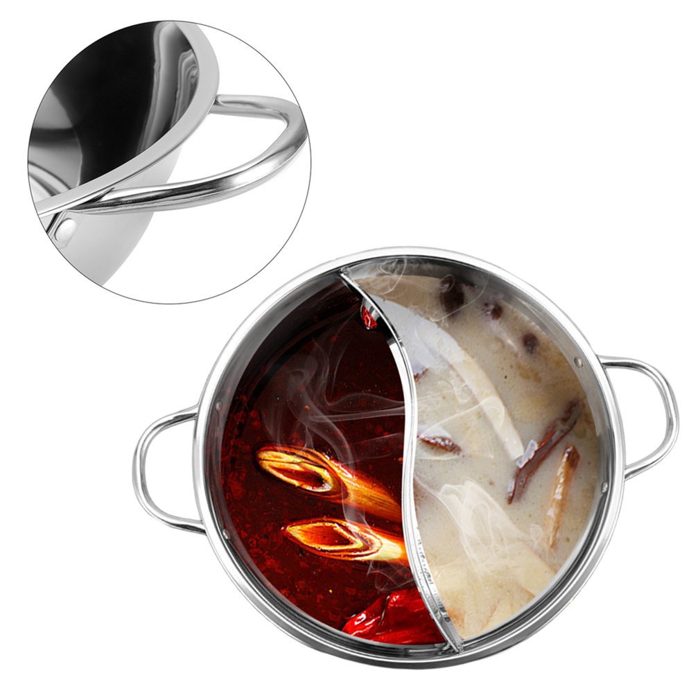 Hot Pot Twin Geteilter Edelstahl Topf | Brehn