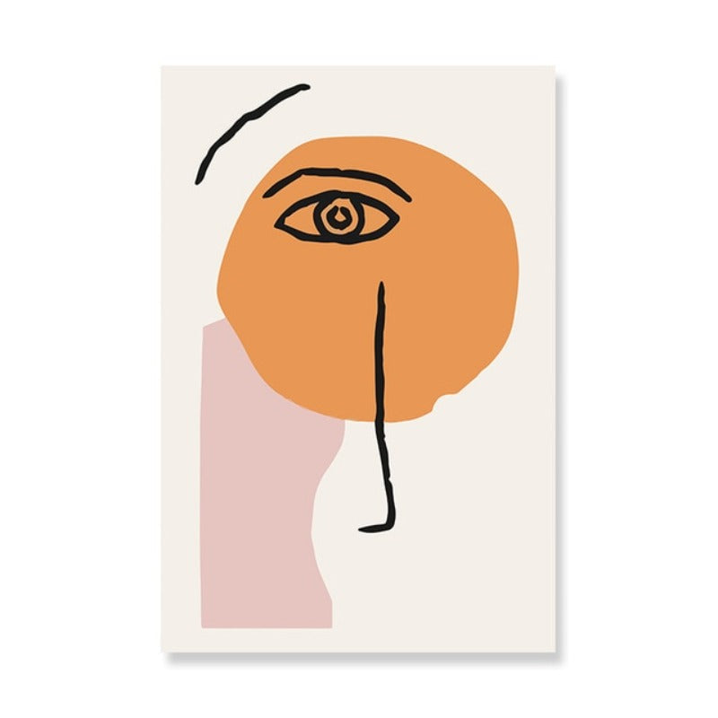 Nude Pink Space - Leinwandbild