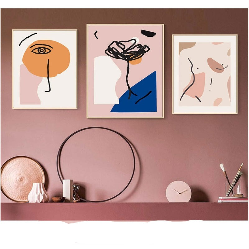 Nude Pink Space - Leinwandbild