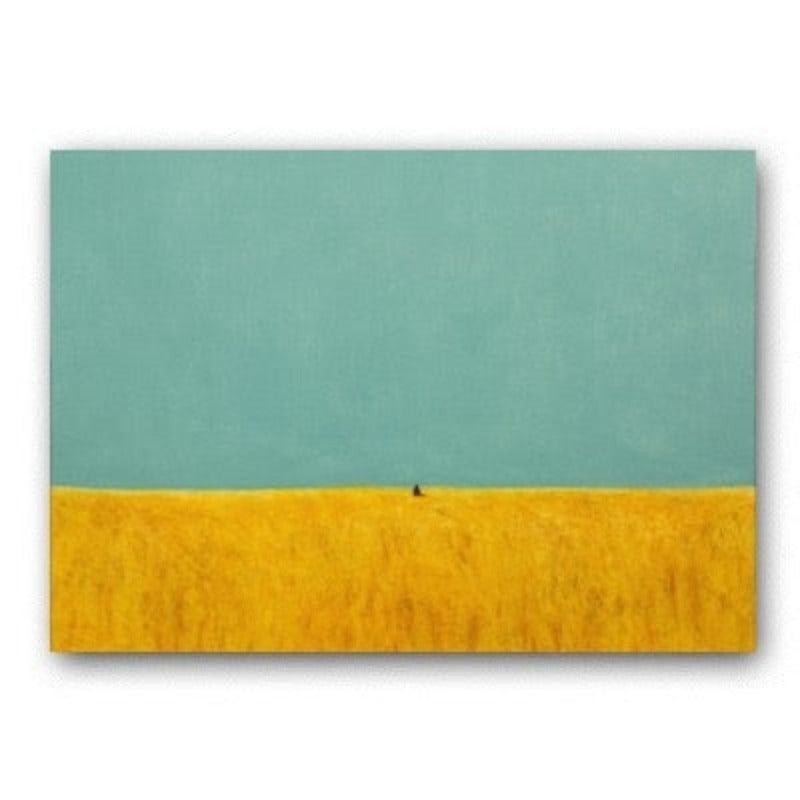 Impressionistische ländliche Szenen-Landschaftsöl-Drucke - Leinwand Wandkunst Gemälde