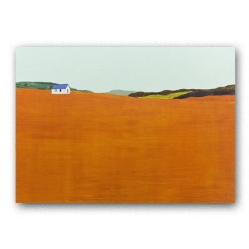 Impressionistische ländliche Szenen-Landschaftsöl-Drucke - Leinwand Wandkunst Gemälde