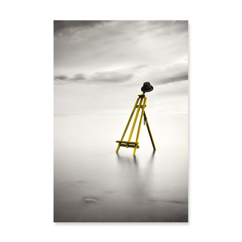 Moods Of Yellow - Leinwand Wandkunst Malerei