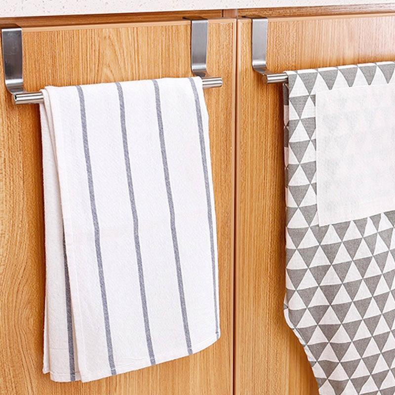 Handtuchhalter aus Edelstahl für Schranktüren