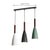 Moderne elegante nordische Stil farbenfrohe Pendelleuchte