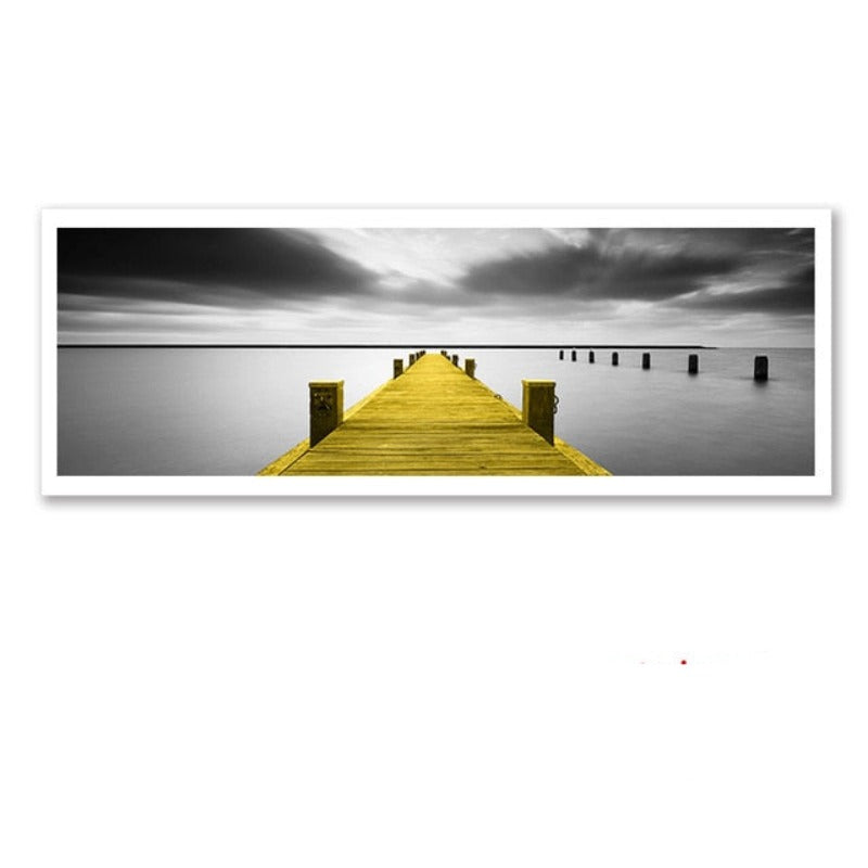 Einsame Abende - Leinwand Wandkunst Malerei