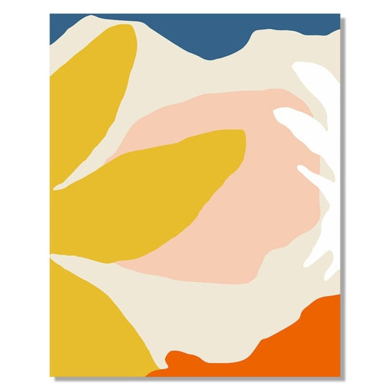 Abstract Skandinavien Bunte Galerie - Leinwand Wandkunst Gemälde