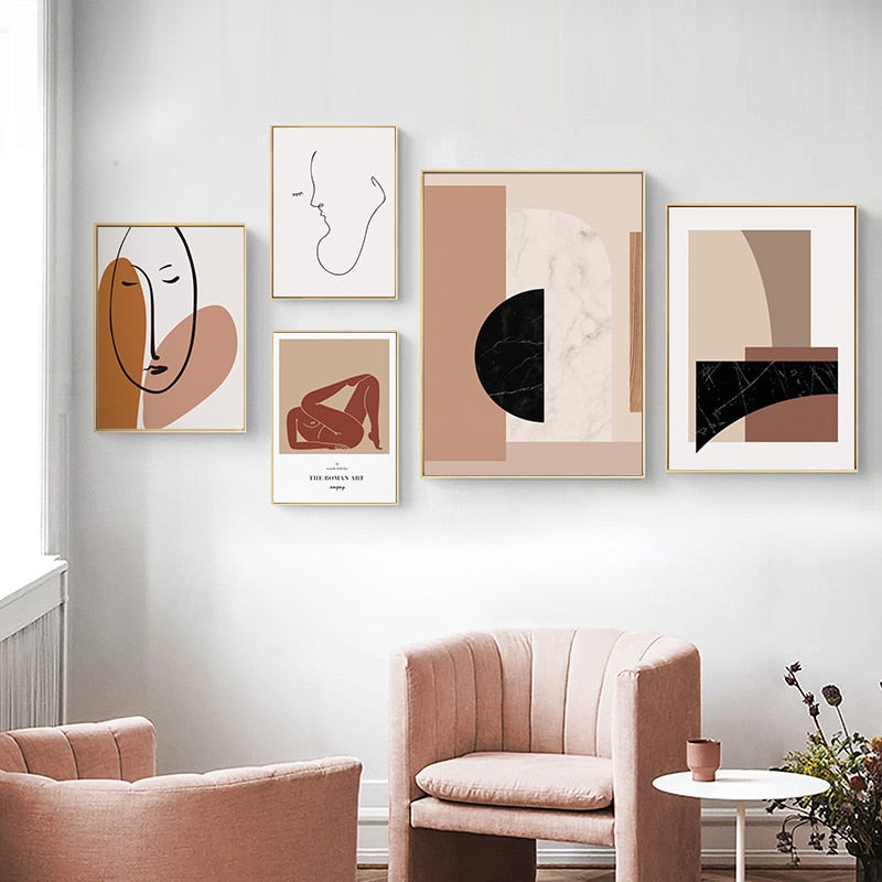 Skandinavische Lebensart – Leinwandbild
