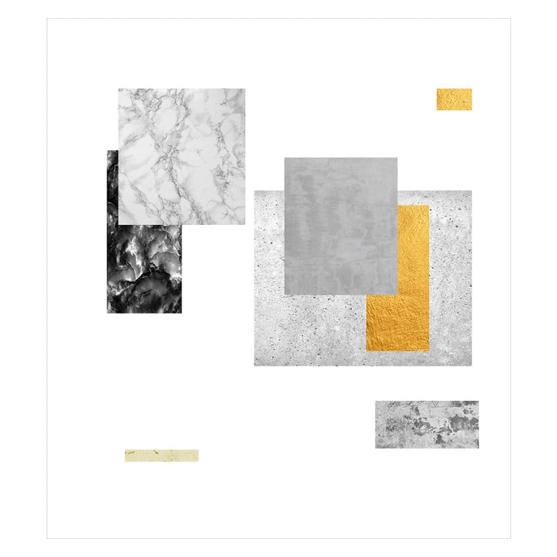 Abstract Geometrisch Nordisch - Leinwand Wandkunst Malerei
