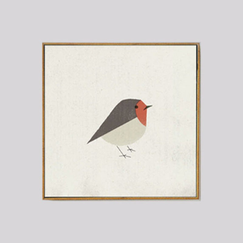 Vögel Robin Bienenfresser - Leinwand Wandkunst Malerei