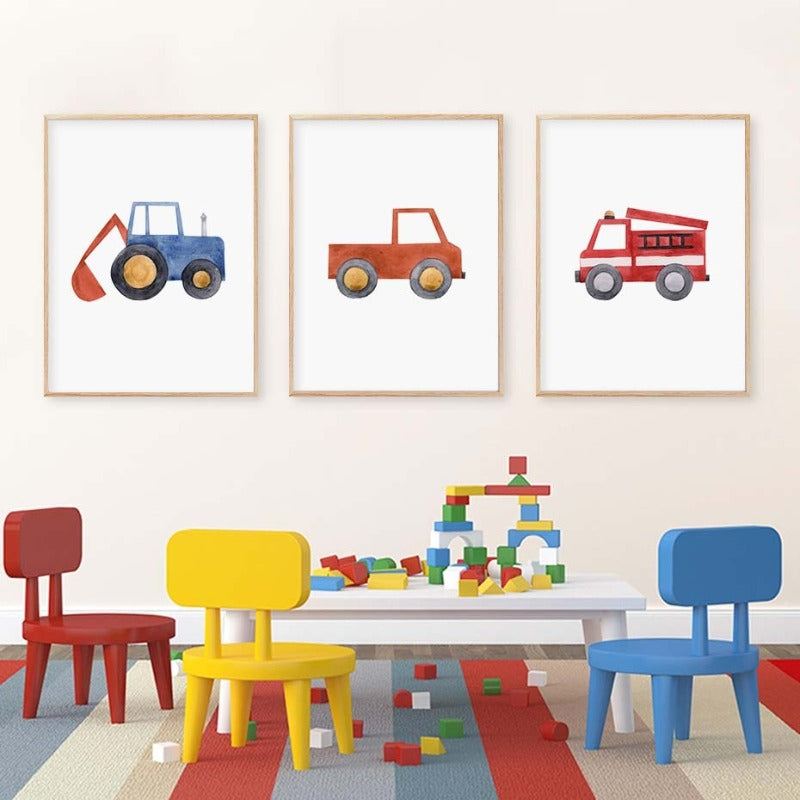Baby Travels - Leinwand Wandkunst Malerei
