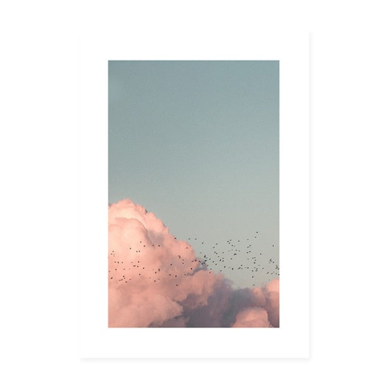 Boho Poster - Leinwand Wandkunst Gemälde