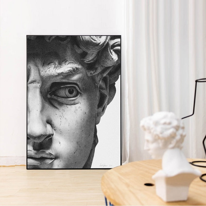 Vintage David Plaster - Leinwandbild
