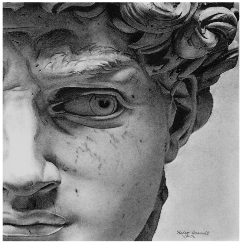 Vintage David Plaster - Leinwandbild