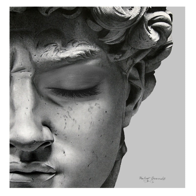 Vintage David Plaster - Leinwandbild